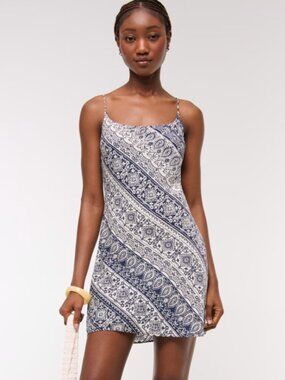A&F Julia Slip Mini Dress - Size M - NWT